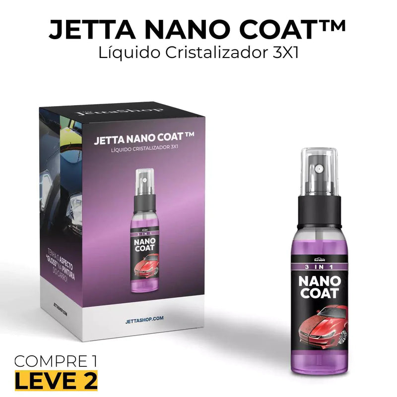 Cristalizador 3 em 1 (Compre 1 Leve 2) - JettaNanoCoat™ - Turbo Brasil